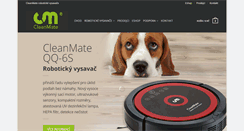 Desktop Screenshot of cleanmate.cz