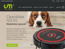 Tablet Screenshot of cleanmate.cz